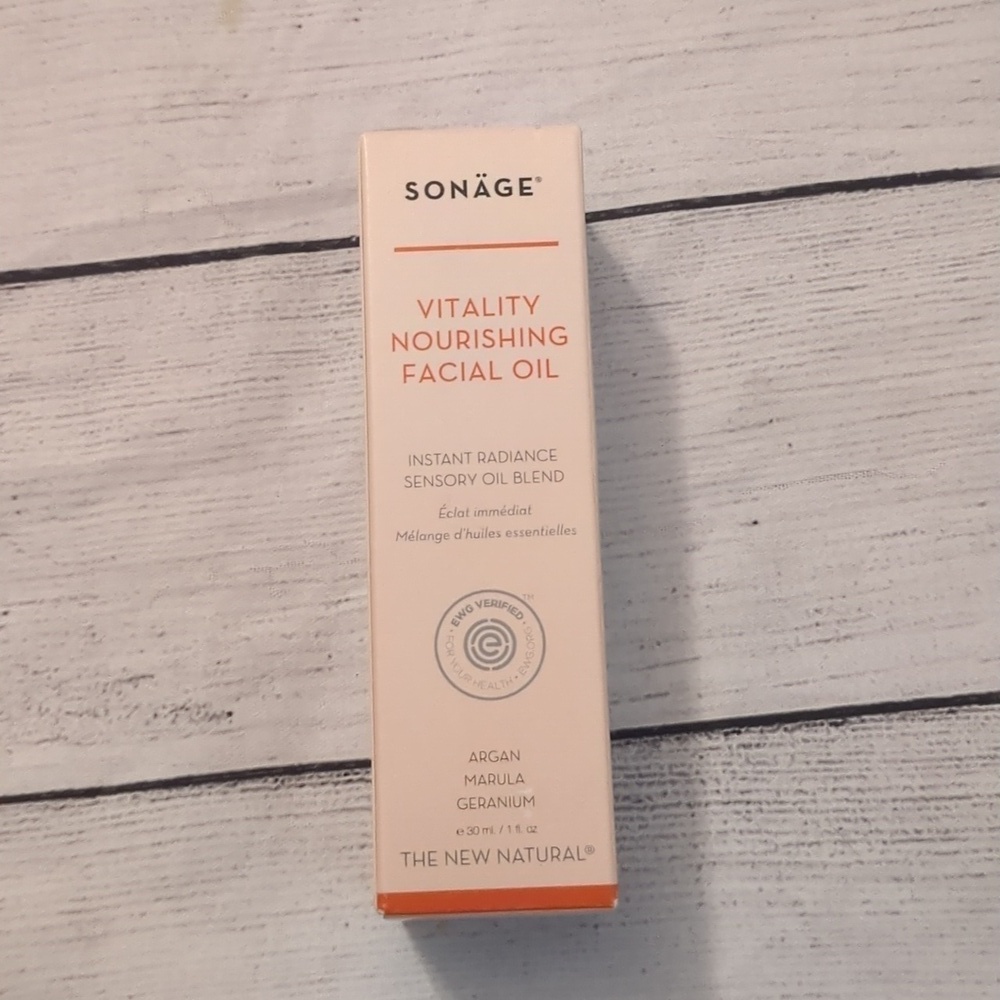 Sonäge vitality nourishing facial oil 30ML